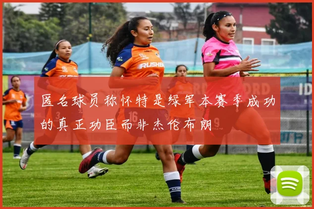 匿名球员称怀特是绿军本赛季成功的真正功臣而非杰伦布朗